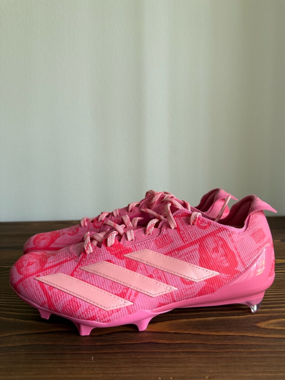Adidas Adizero Electric II Currency Men's Football Cleats Size 7.5